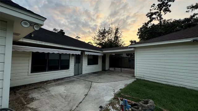 a view of a car garage