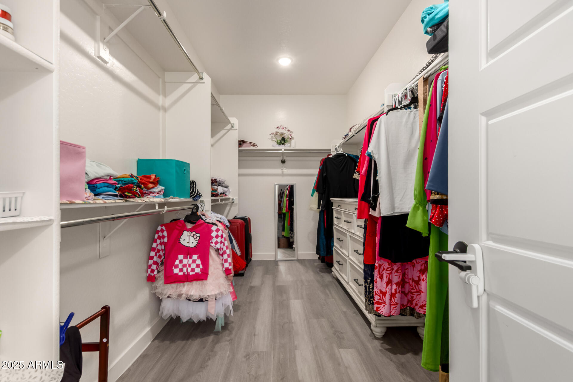 1501 East Rakestraw Lane Gilbert, AZ 85298 - Photo 34 of 71 a view of walk in closet with clothes and shoes
