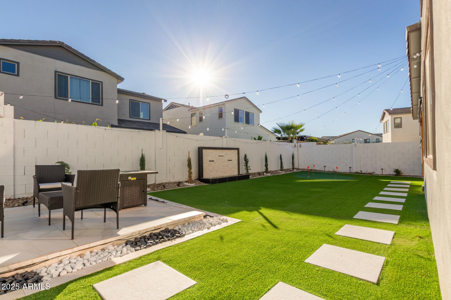 1501 East Rakestraw Lane Gilbert, AZ 85298 - Photo 55 of 71 a view of a house with backyard and porch