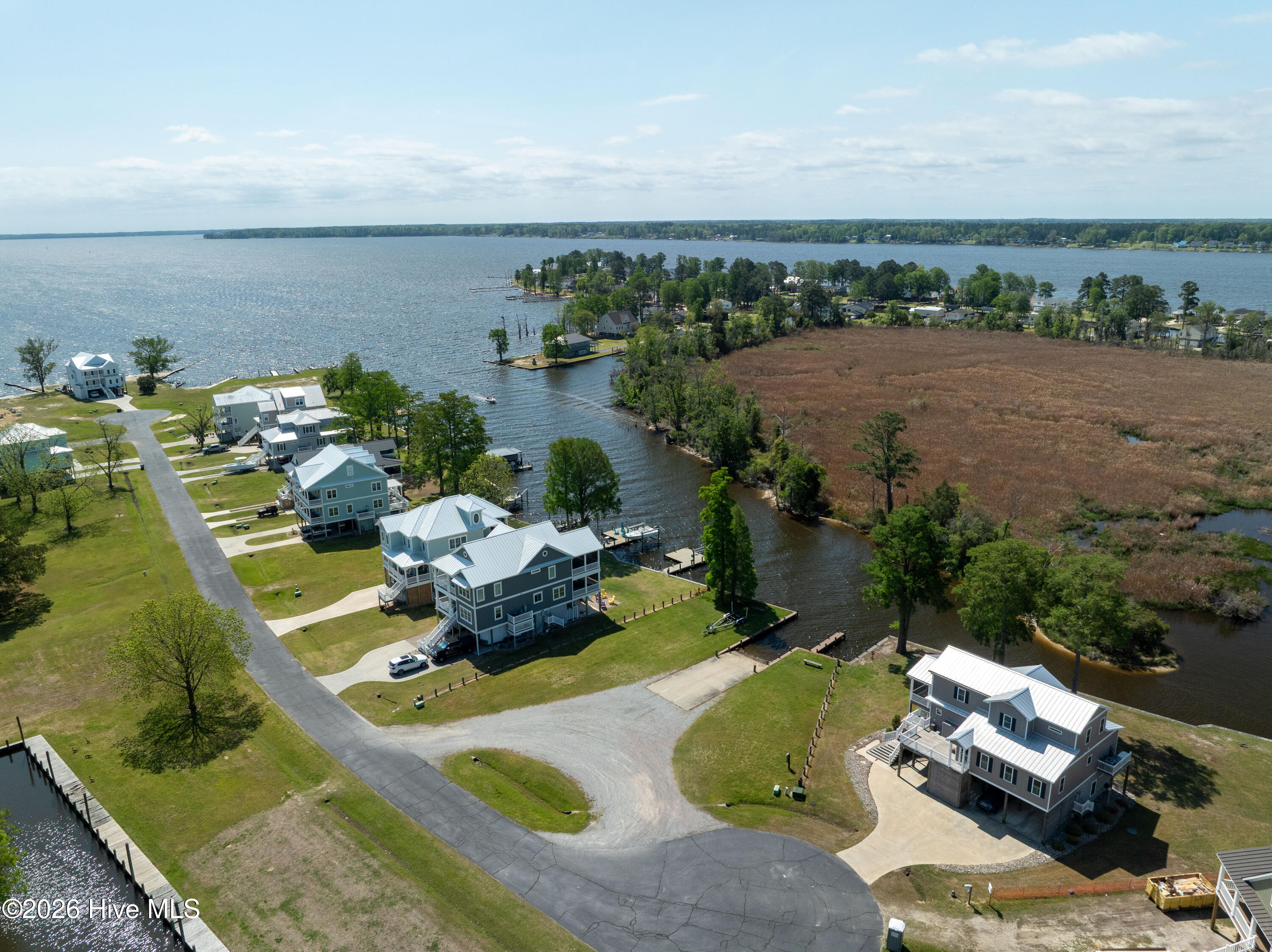Lot 40-40a Whichards Beach Road Chocowinity, NC 27817 - Photo 13 of 15 Aerial Photo of Beaufort Pointe Homes
