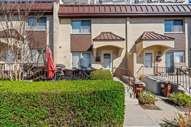 a view of dinning table and chairs in the balcony
