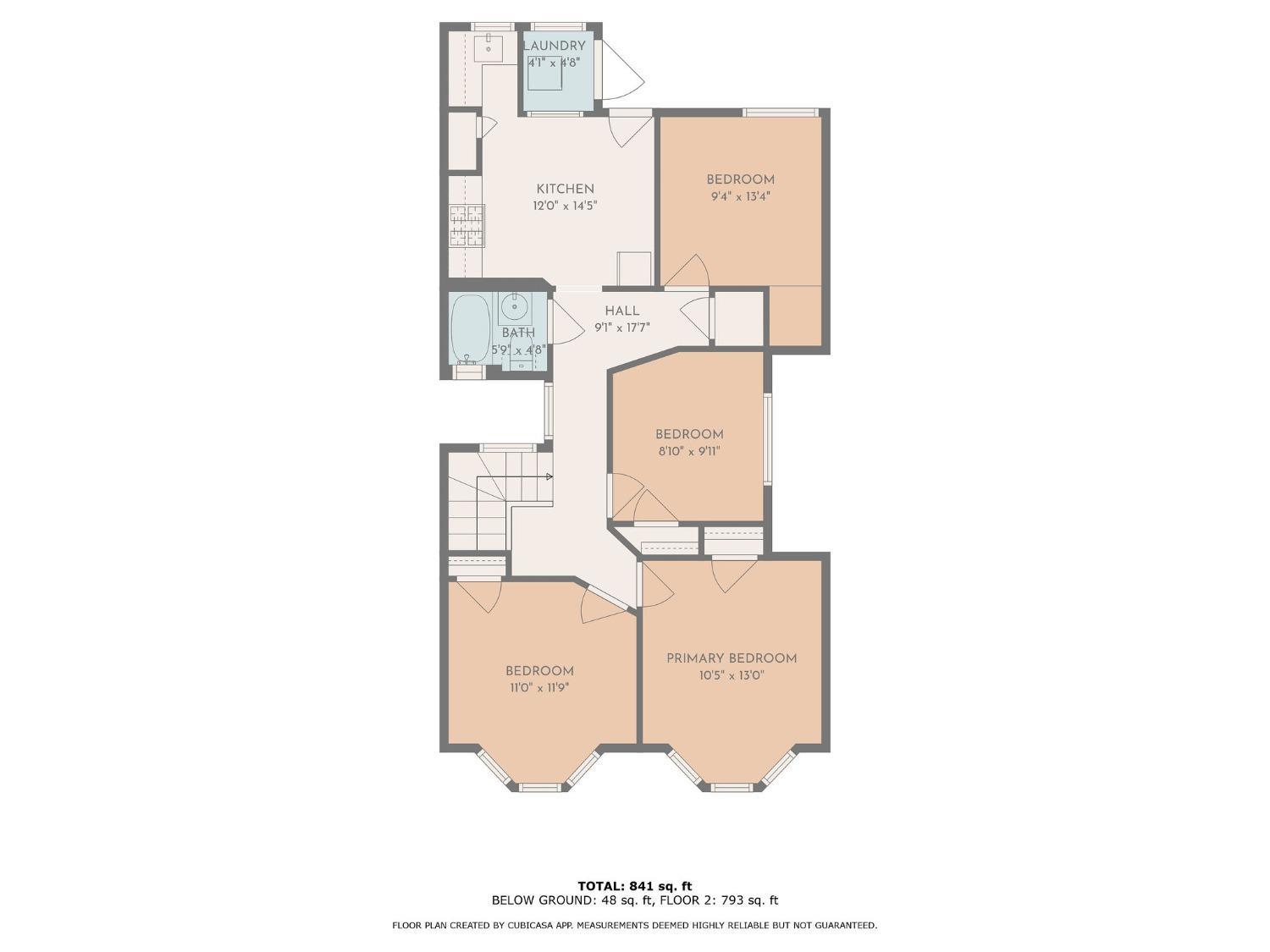 58-60 Valparaiso Street, Unit 2 San Francisco, CA 94133 - Photo 23 of 79 a picture of floor plan