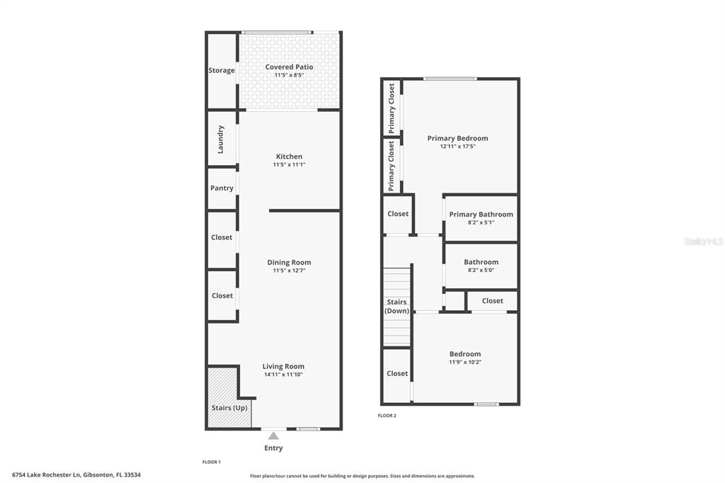 6754 Lake Rochester Lane Gibsonton, FL 33534 - Photo 24 of 26 a picture of a floor plan