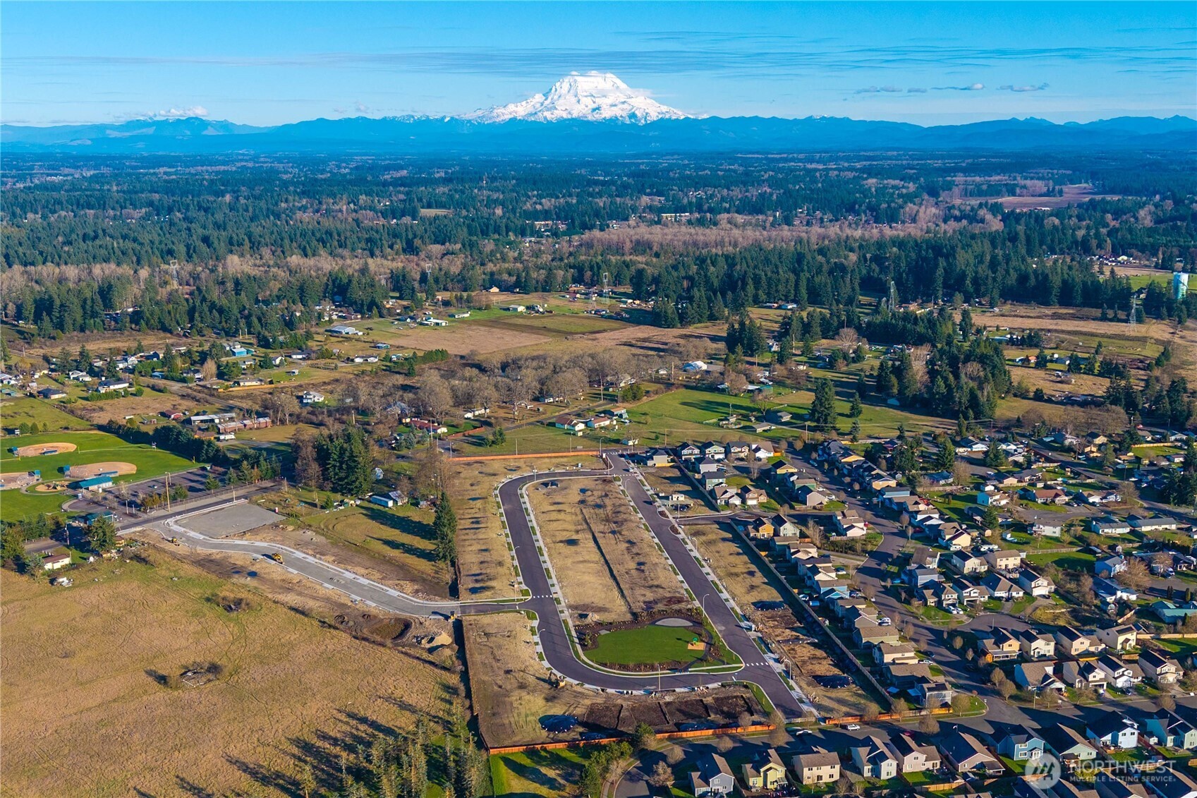 9816 Ferns Loop Southeast Yelm, WA 98597 - Photo 18 of 20 a view of a city