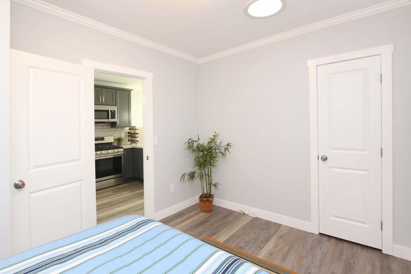 208 Cherry Avenue Capitola, CA 95010 - Photo 14 of 30 a view of a kitchen cabinets and wooden floor