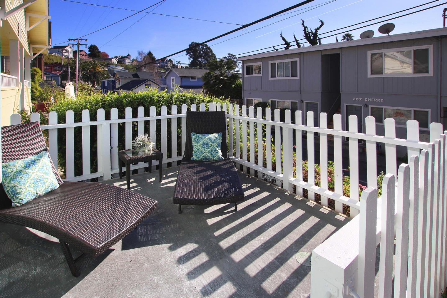 208 Cherry Avenue Capitola, CA 95010 - Photo 20 of 30 a view of a chairs on the deck