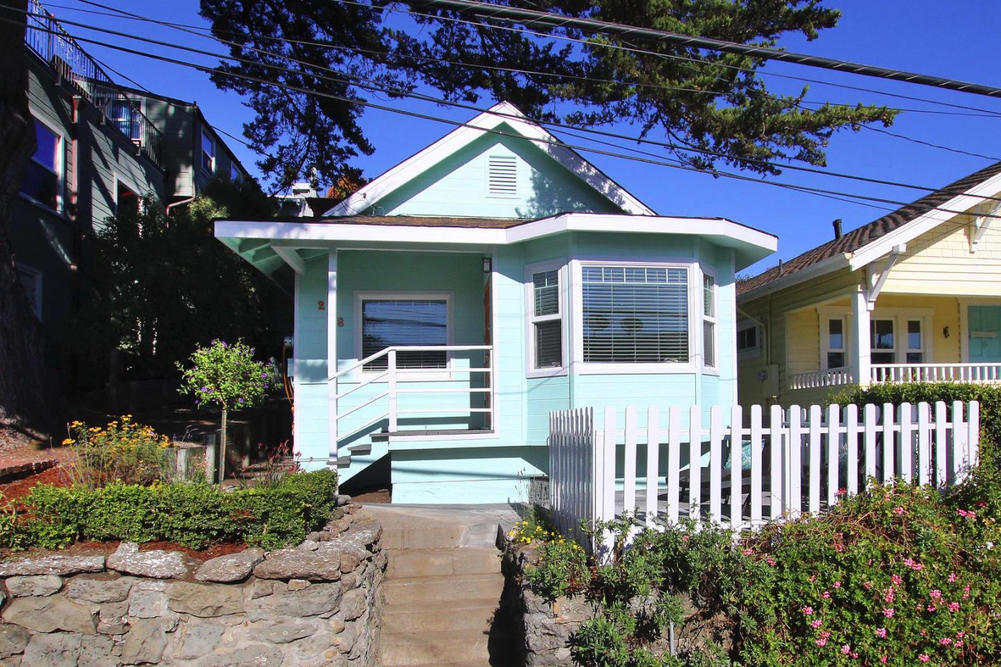 208 Cherry Avenue Capitola, CA 95010 - Photo 2 of 30 a front view of a house with a porch