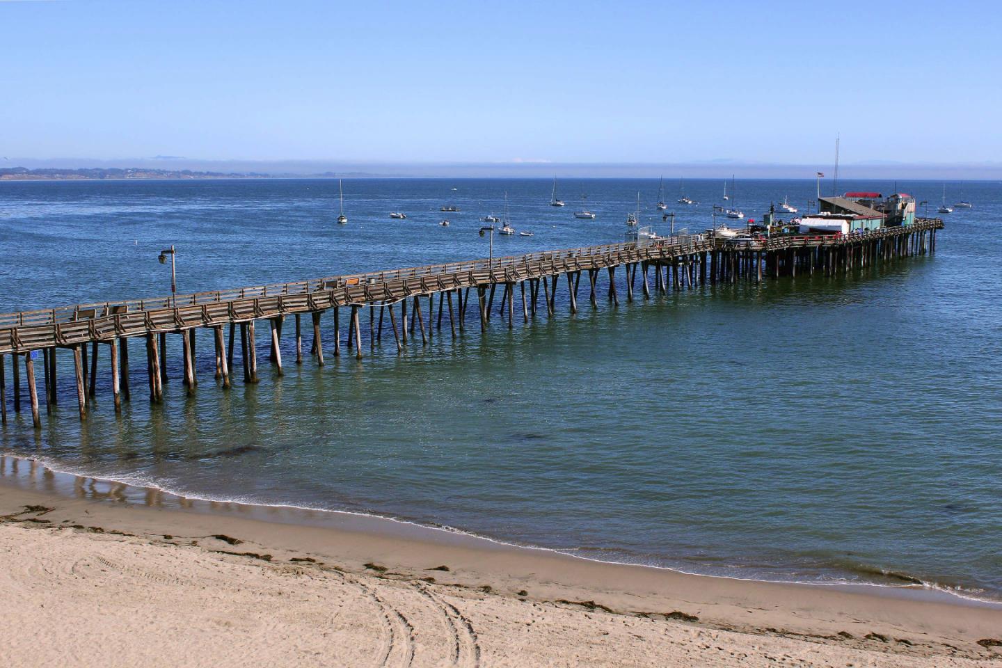 208 Cherry Avenue Capitola, CA 95010 - Photo 26 of 30 a view of roof with wooden floor and lake view