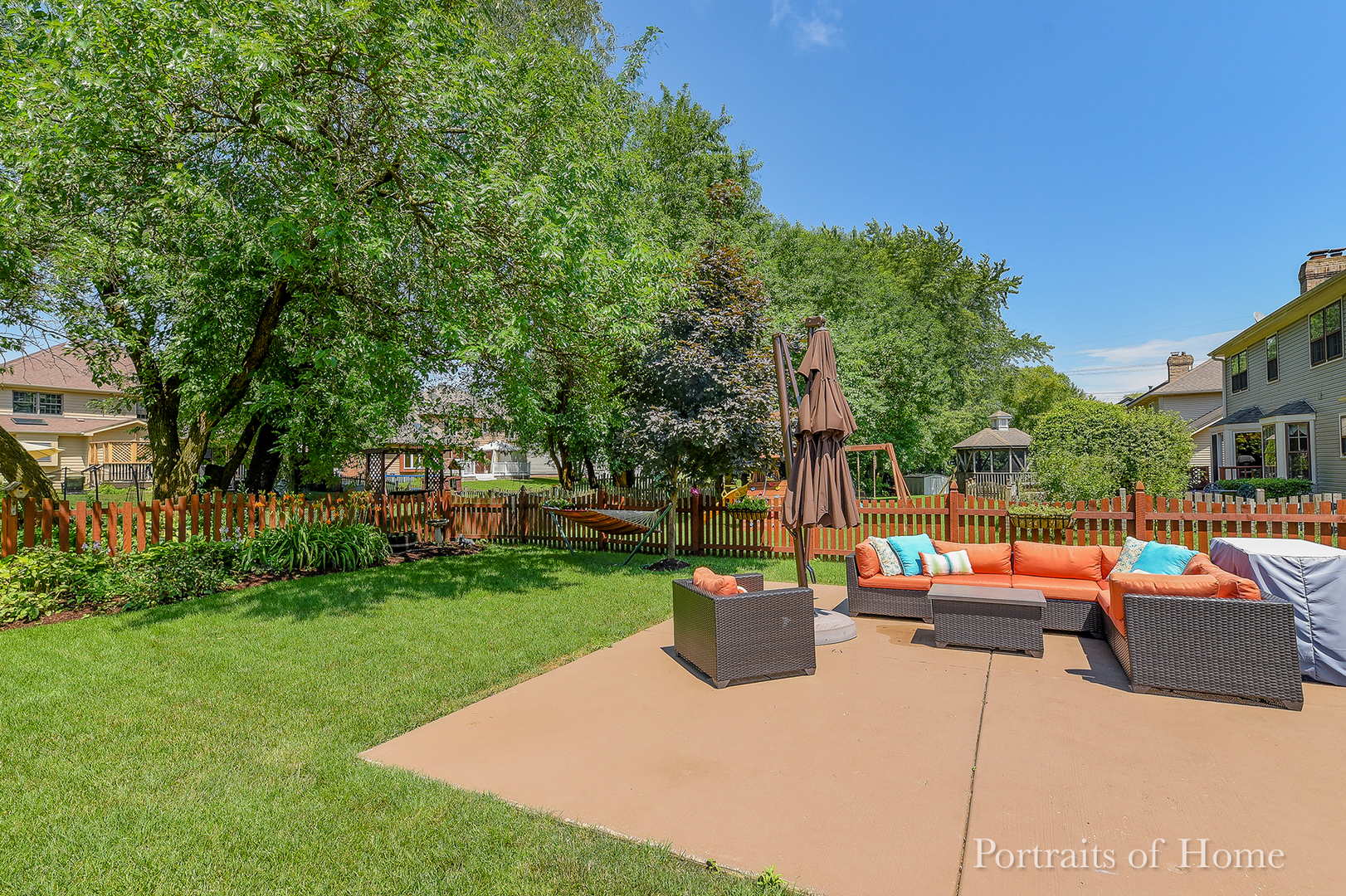 1803 Denison Road Naperville, IL 60565 - Photo 22 of 24 a outdoor view with a sitting space