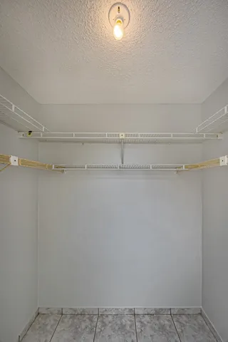 a view of a closet