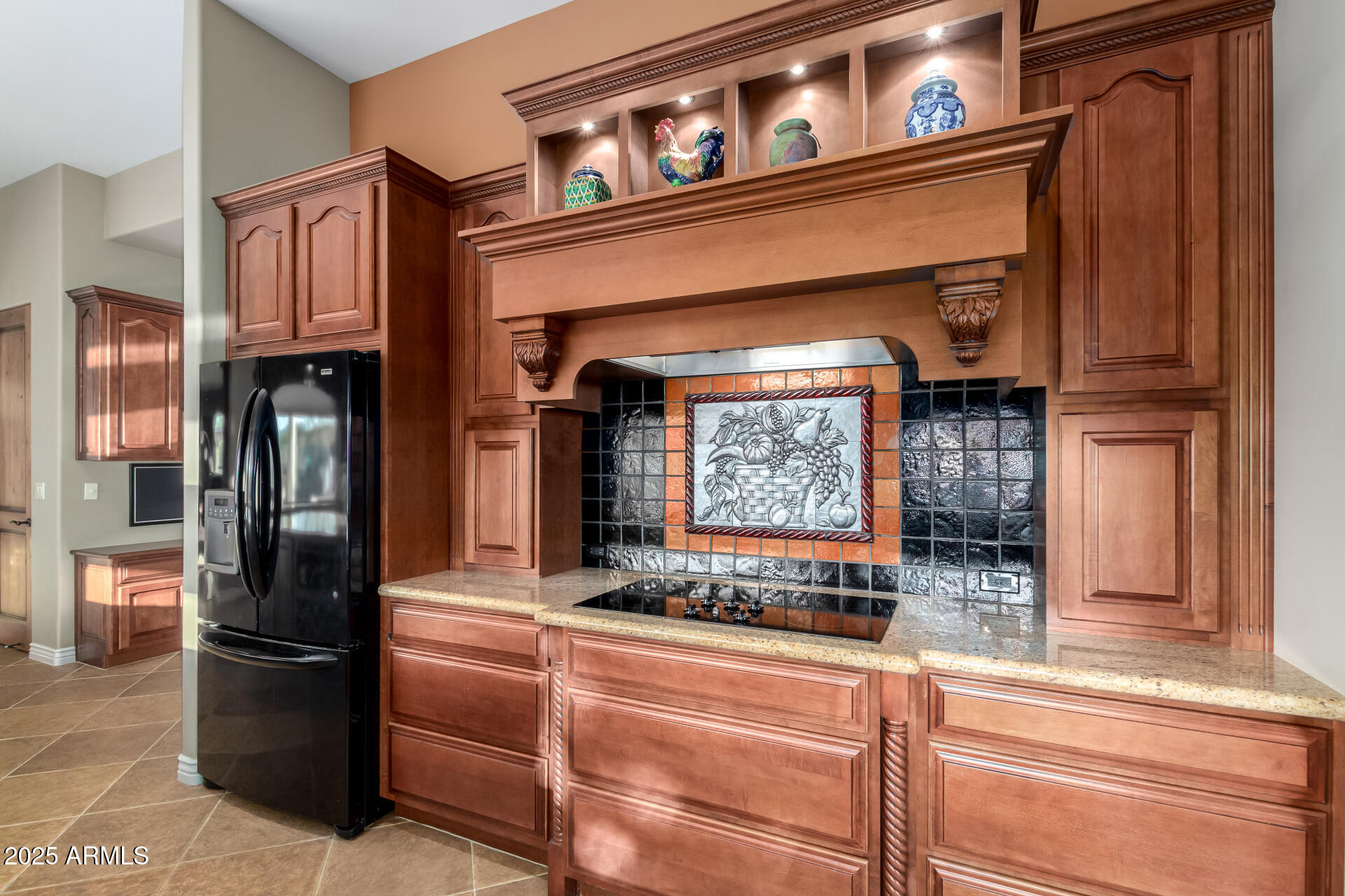 27314 North Azatlan Drive Rio Verde, AZ 85263 - Photo 21 of 62 a kitchen with stainless steel appliances granite countertop a refrigerator and a stove