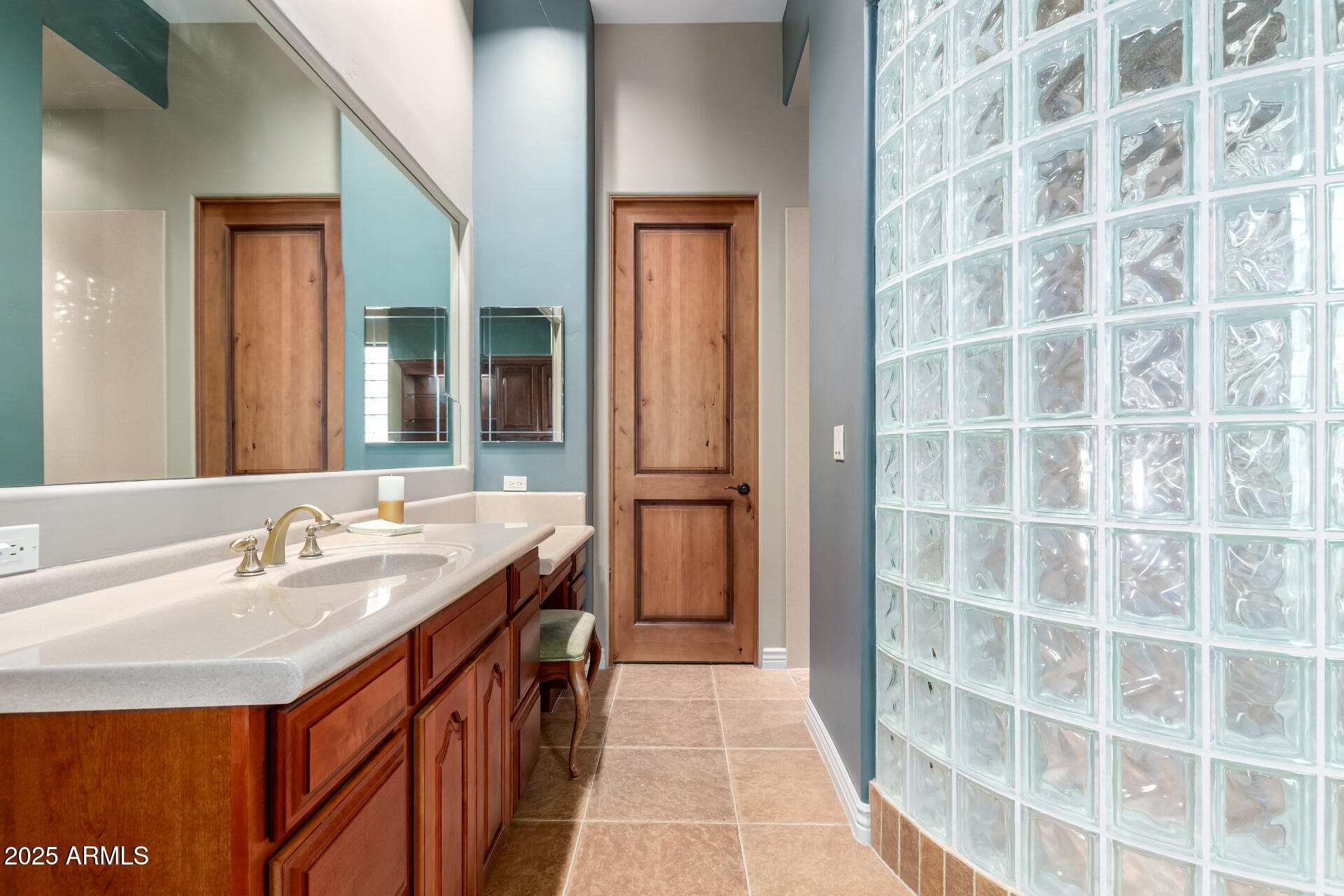 27314 North Azatlan Drive Rio Verde, AZ 85263 - Photo 27 of 62 a bathroom with a sink a vanity and a mirror