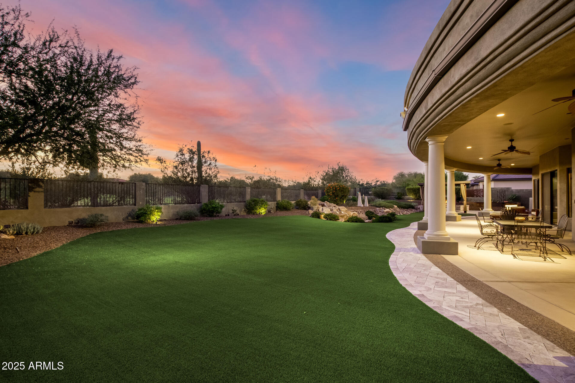 27314 North Azatlan Drive Rio Verde, AZ 85263 - Photo 38 of 62 a view of a house with backyard and sitting area