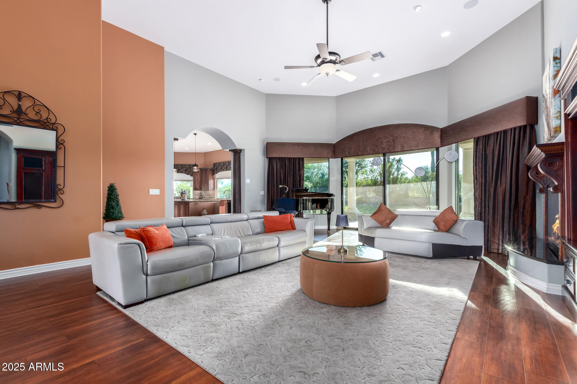 27314 North Azatlan Drive Rio Verde, AZ 85263 - Photo 10 of 62 a living room with furniture and a large window