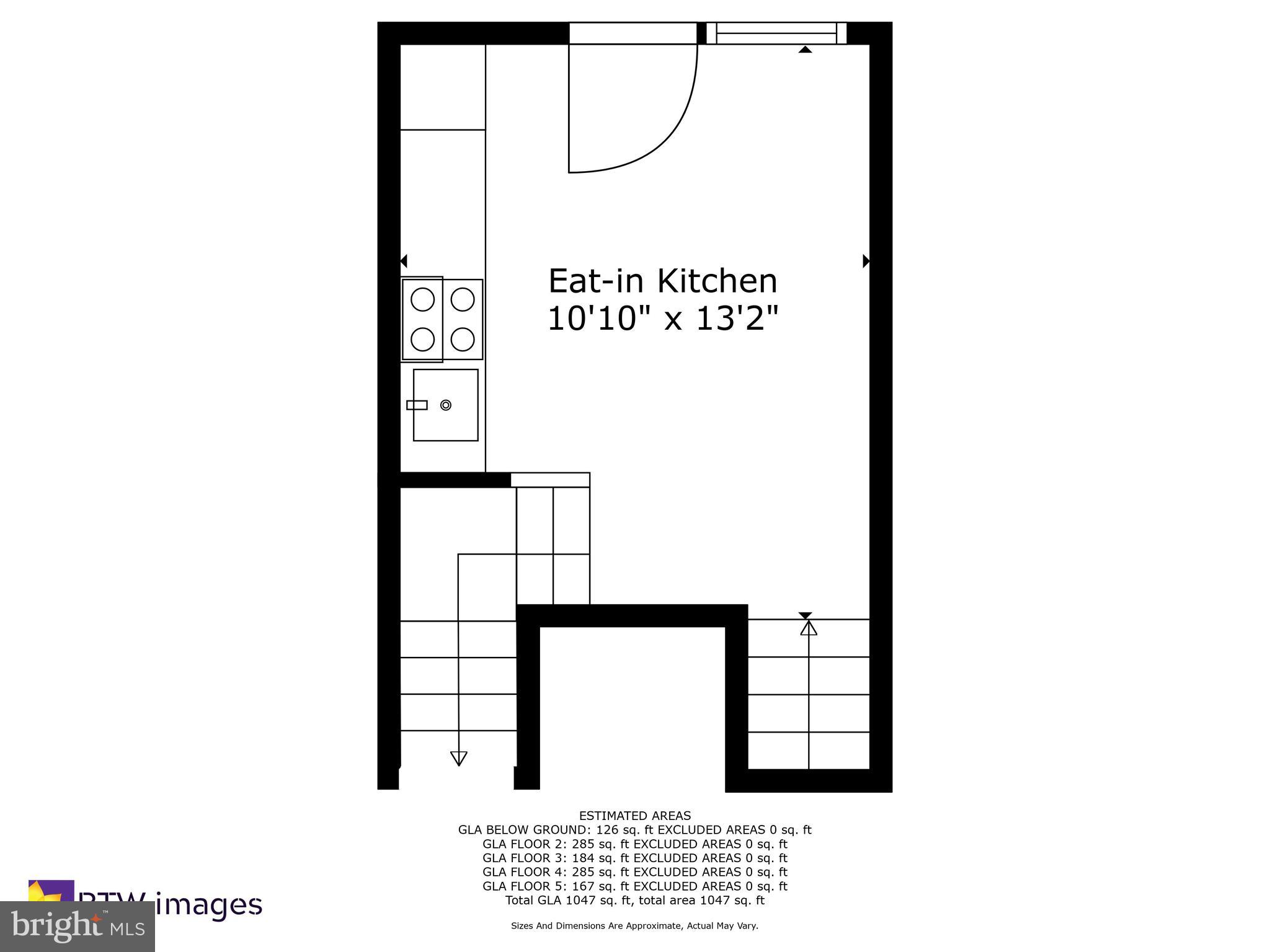 1040 31st Street Northwest Washington, DC 20007 - Photo 32 of 35 a picture of a floor plan