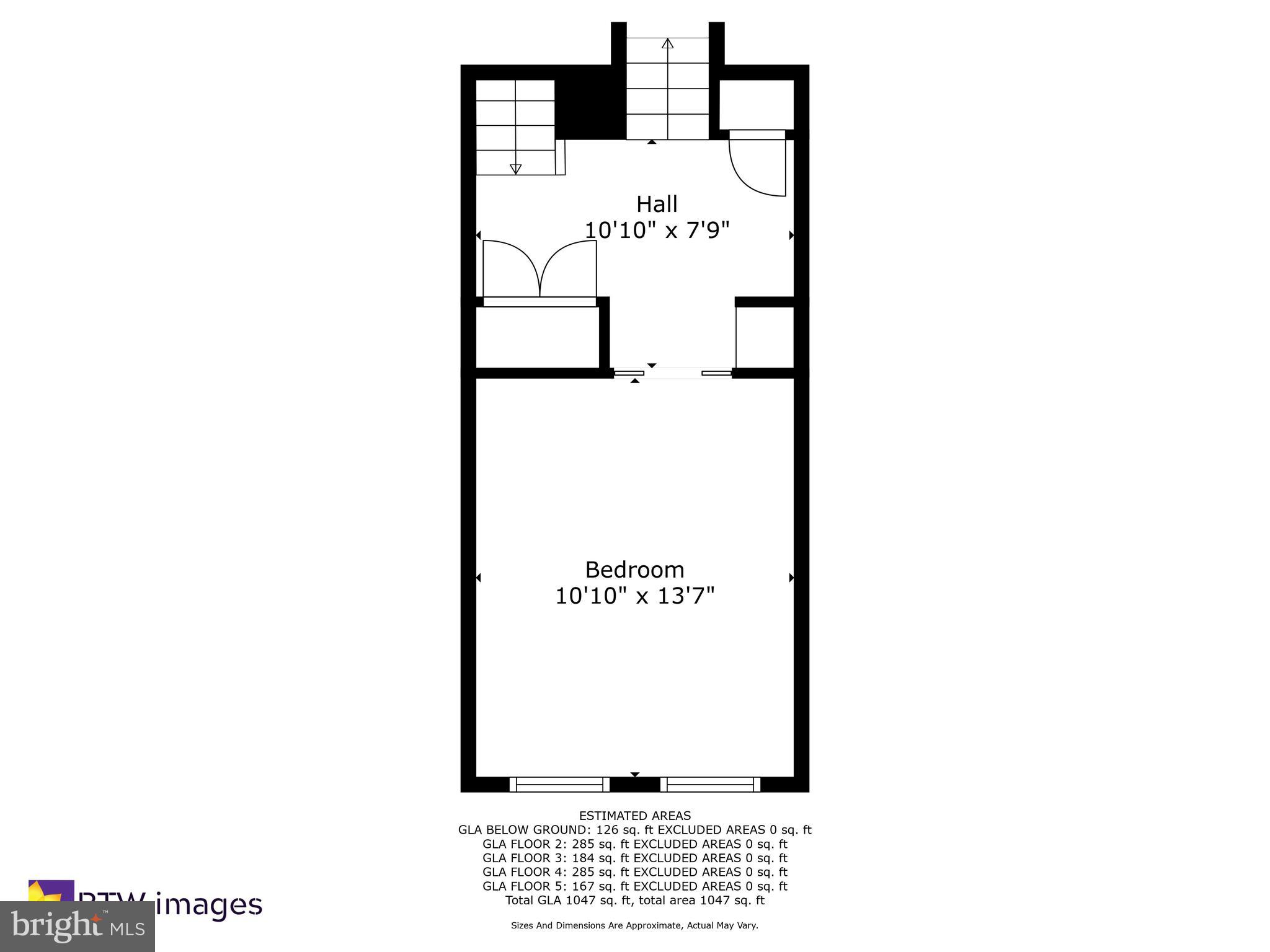 1040 31st Street Northwest Washington, DC 20007 - Photo 33 of 35 a picture of a floor plan
