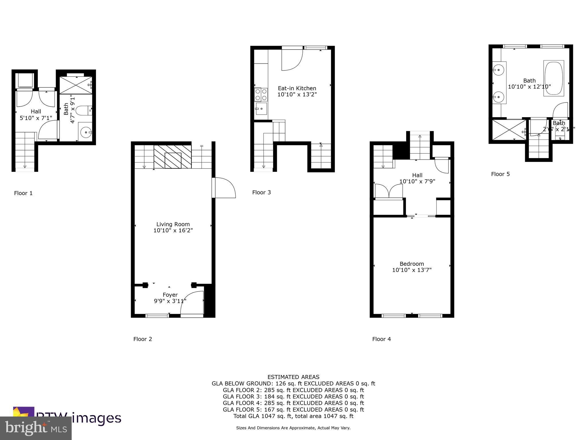 1040 31st Street Northwest Washington, DC 20007 - Photo 35 of 35 a picture of a floor plan