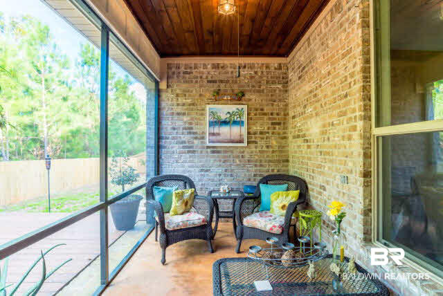 8843 Rosedown Lane Daphne, AL 36526 - Photo 22 of 25 Screened patio