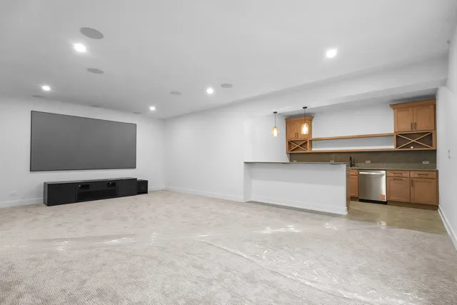 a view of kitchen with a sink