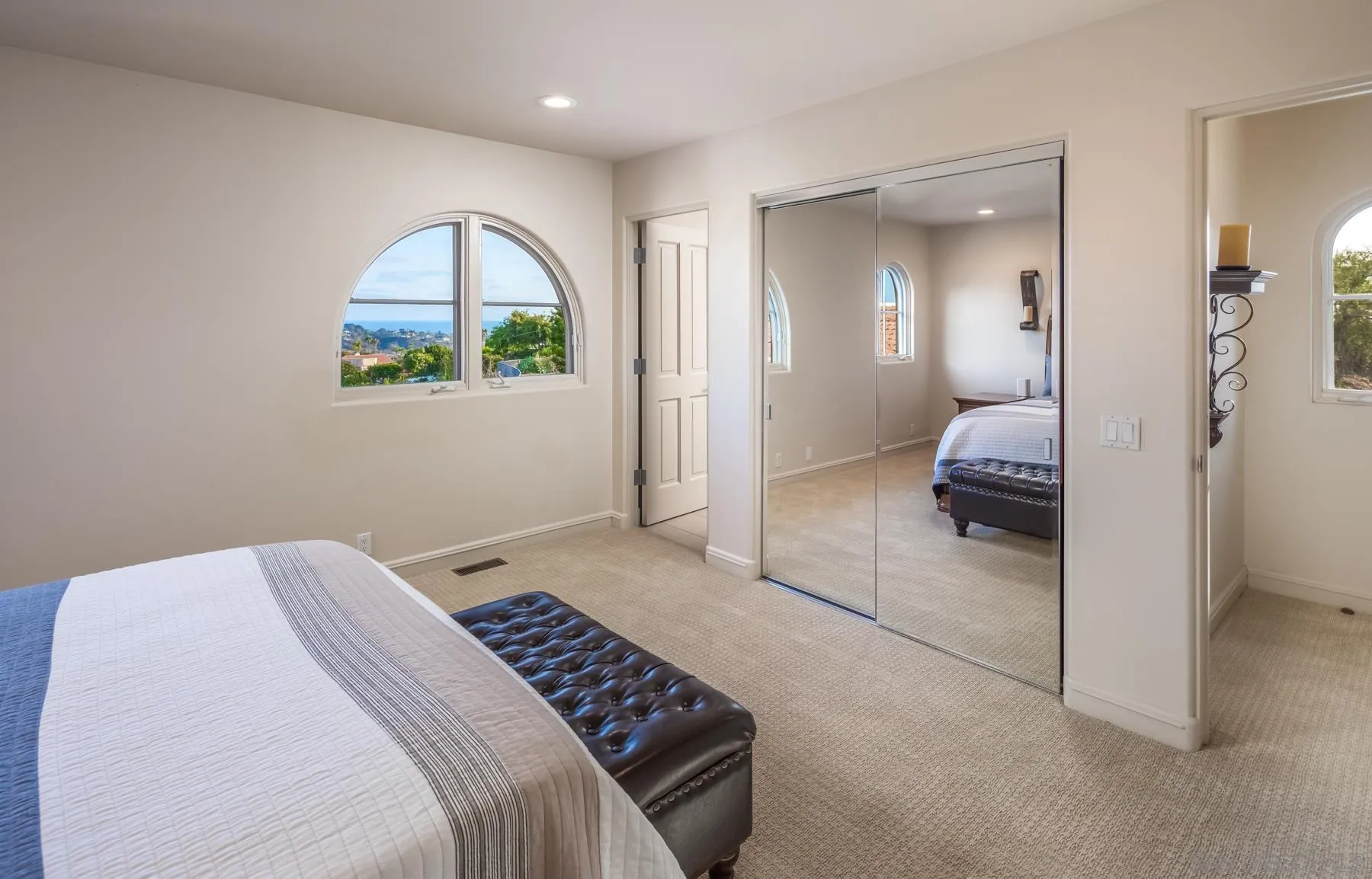 1375 Este Vista Court Encinitas, CA 92024 - Photo 18 of 31 a bedroom with a bed and a window