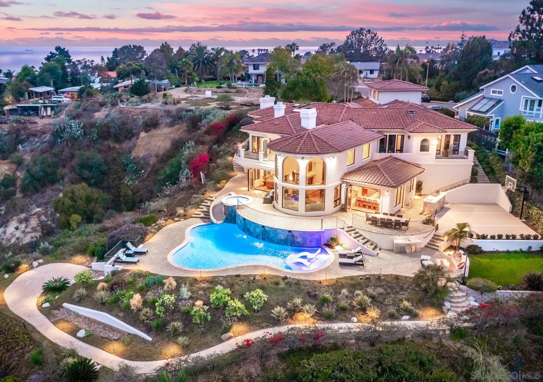 1375 Este Vista Court Encinitas, CA 92024 - Photo 3 of 31 an aerial view of a house with a garden