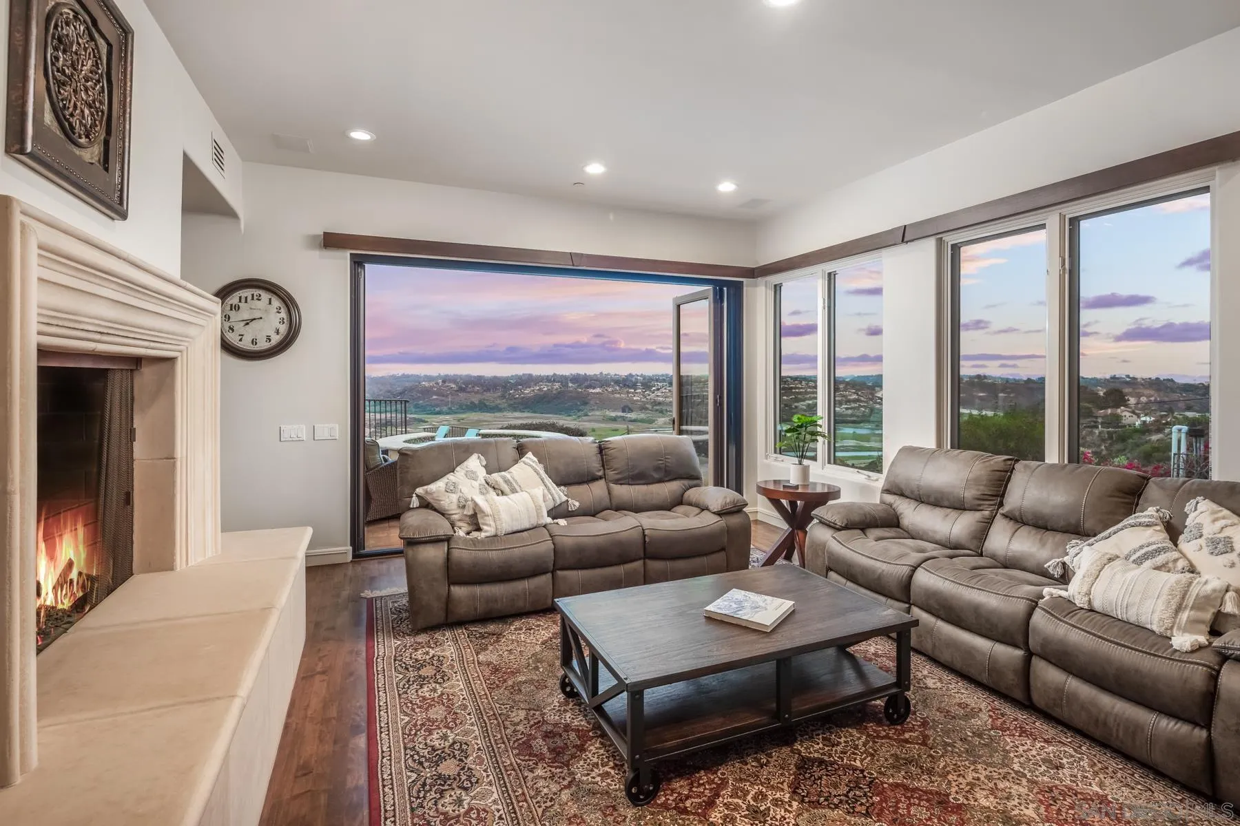 1375 Este Vista Court Encinitas, CA 92024 - Photo 9 of 31 a living room with furniture and a large window