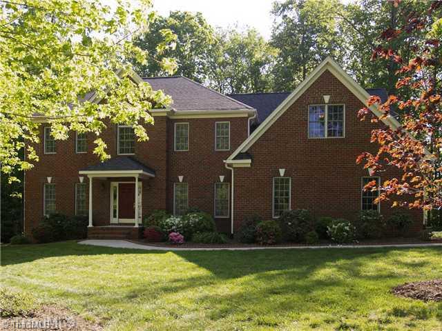 8609 Case Ridge Drive Oak Ridge, NC 27310 - Photo 1 of 16 Exterior Front.
