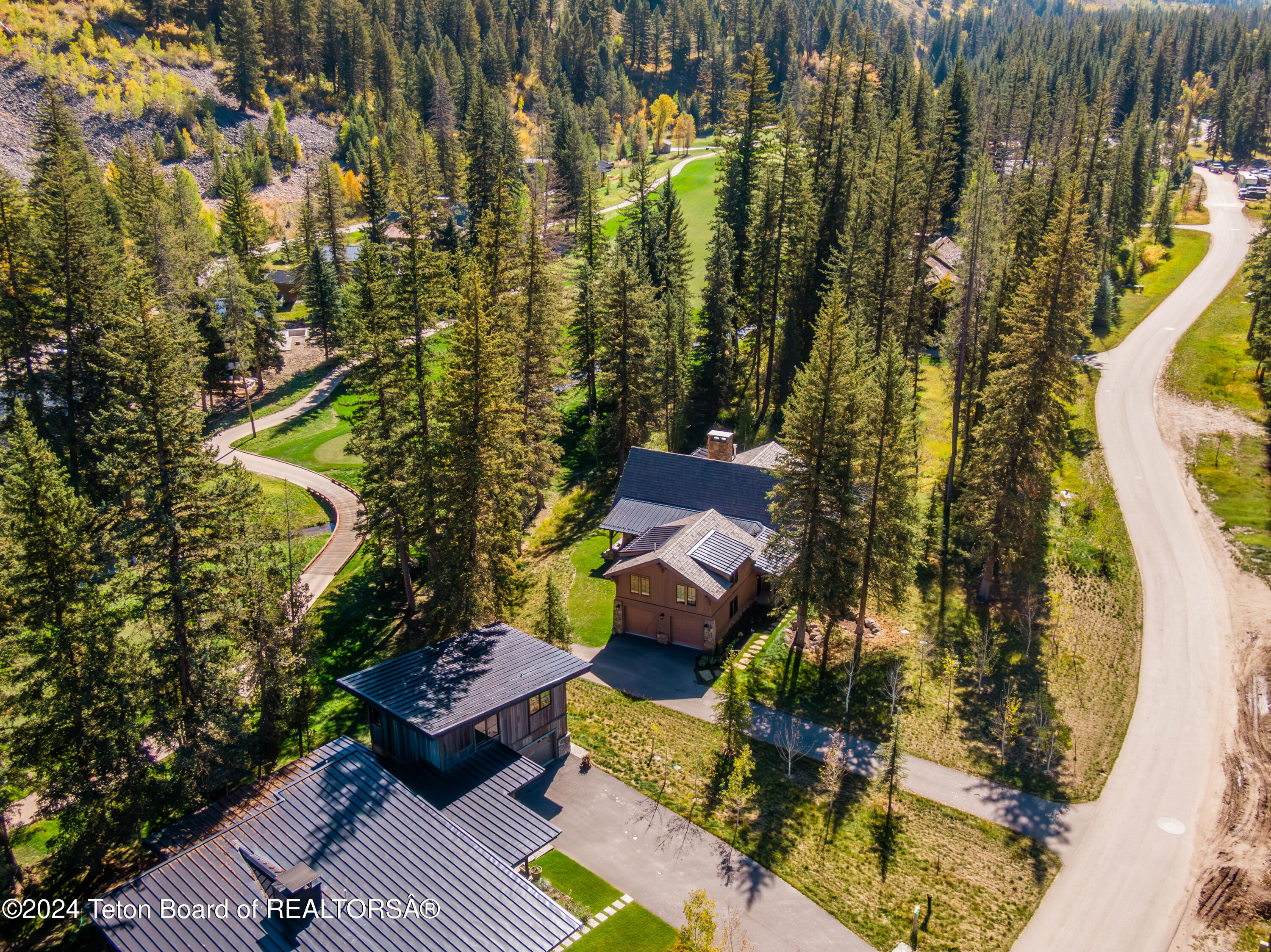 15480 Wagon Road Jackson, WY 83001 - Photo 39 of 59 Long aerial
