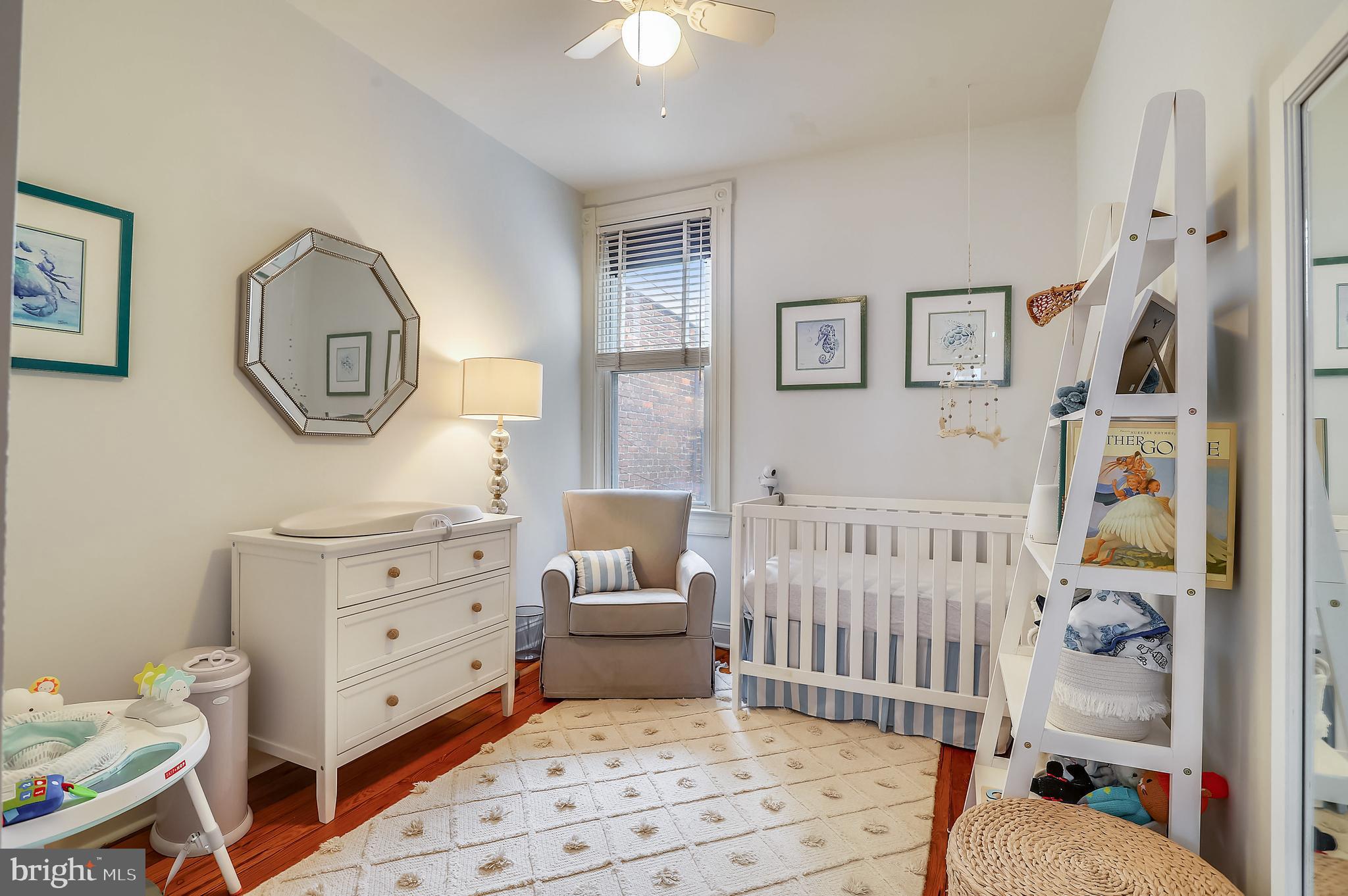 1420 Riverside Avenue Baltimore, MD 21230 - Photo 23 of 73 2nd bedroom with hardwood