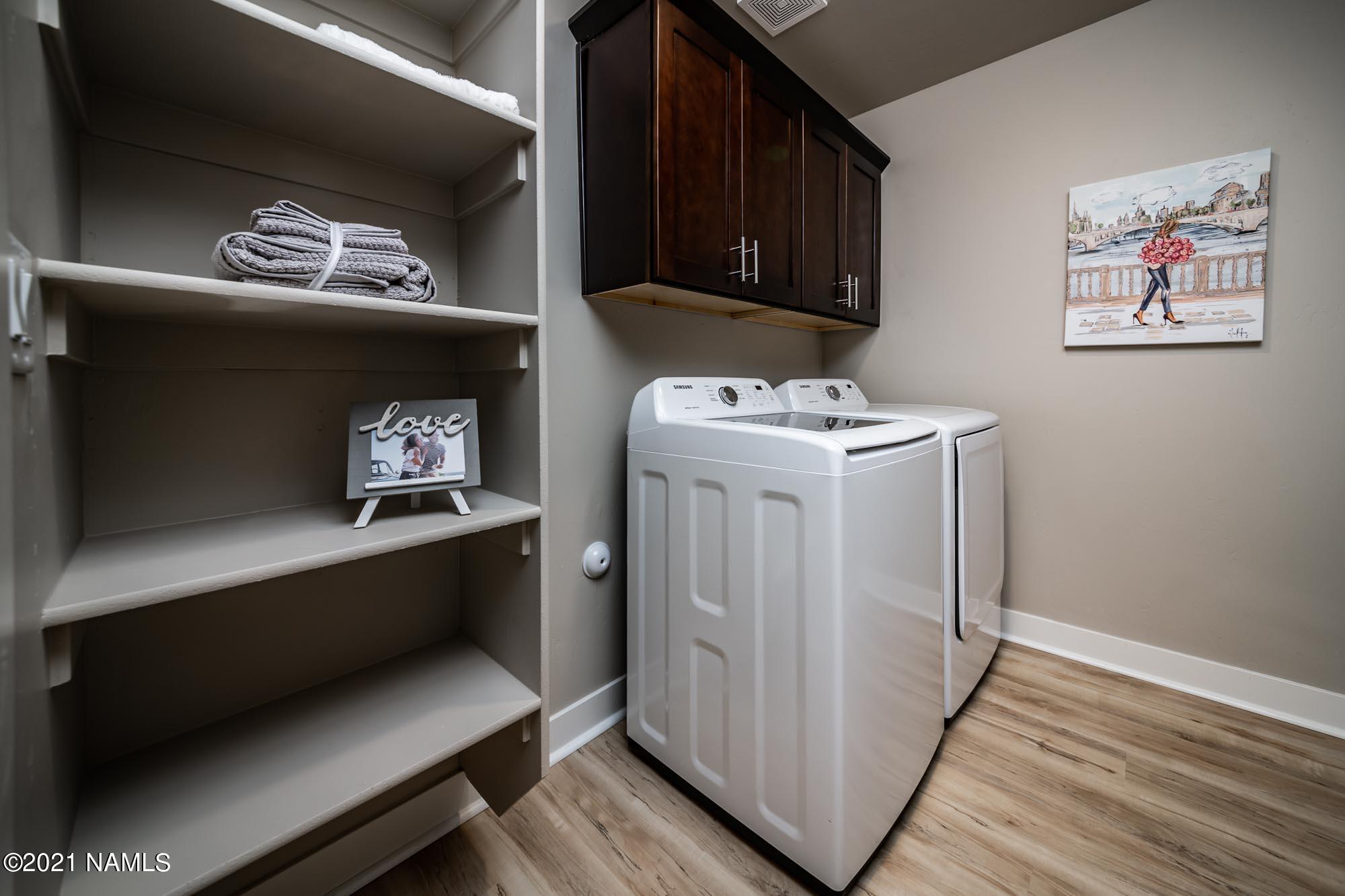 12209 Solid Rock Drive Bellemont, AZ 86015 - Photo 22 of 31 UPSTAIRS LAUNDRY