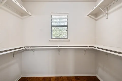 a view of a room with window