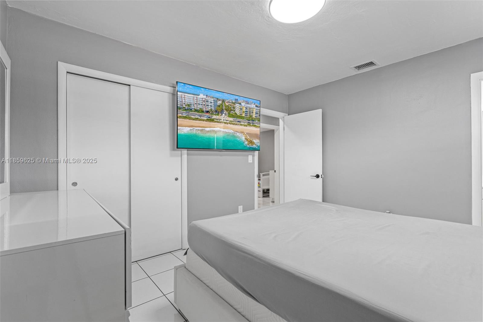 10450 Southwest 43rd Street Miami, FL 33165 - Photo 21 of 43 a large white bed in a white room