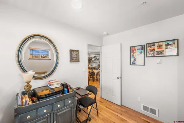 a front view of a house with entryway