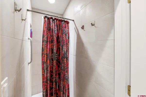 a view of a walk in closet