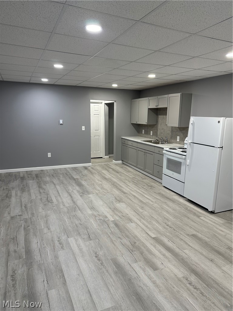 166-170 South Main Street Rittman, OH 44270 - Photo 10 of 21 Open living area and kitchen unit #166