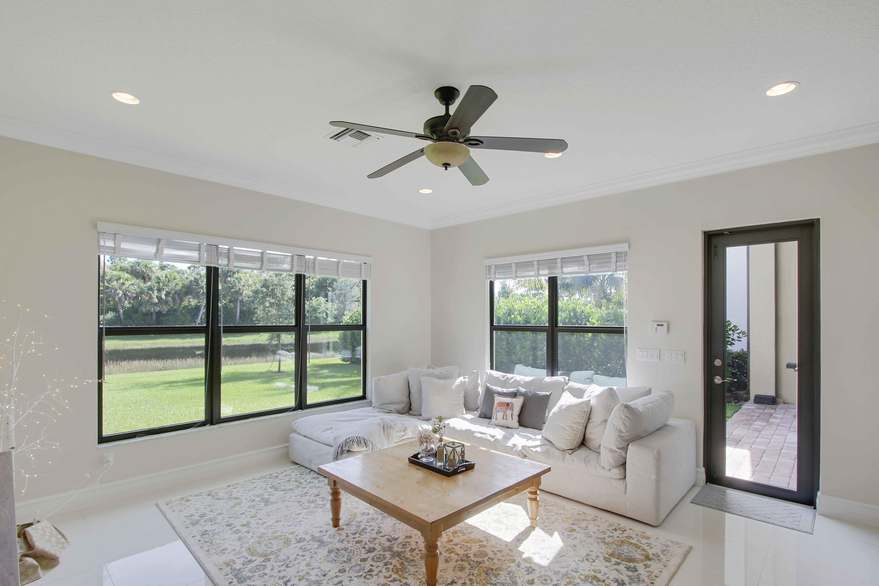 9487 Eden Roc Court Delray Beach, FL 33446 - Photo 8 of 41 Family Room w/Water View