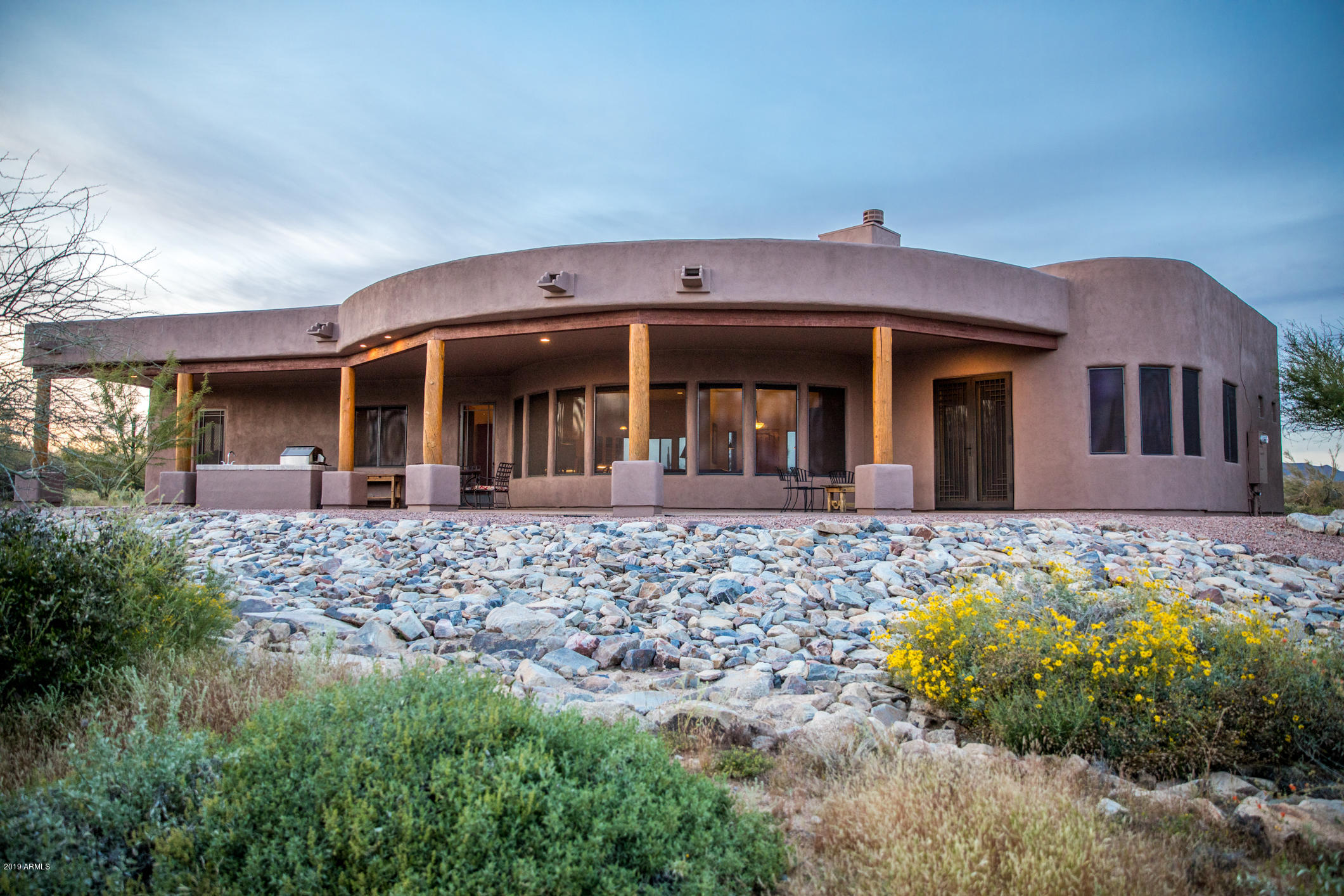 17521 East Rancho Laredo Drive Rio Verde, AZ 85263 - Photo 5 of 46 South Side of House
