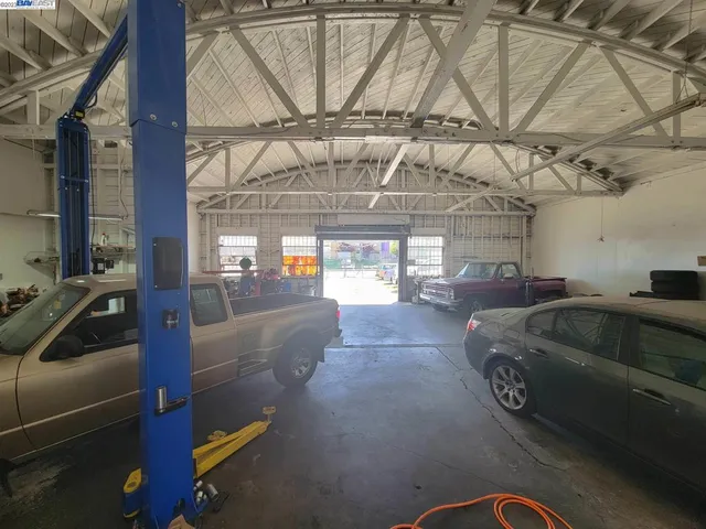 a view of car garage