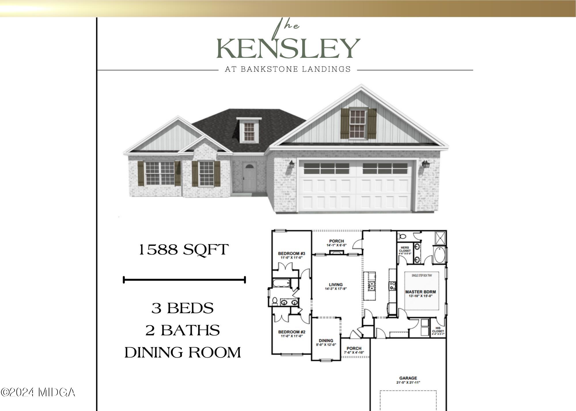 222 Overton Drive Perry, GA 31069 - Photo 2 of 18 a view of a floor plan
