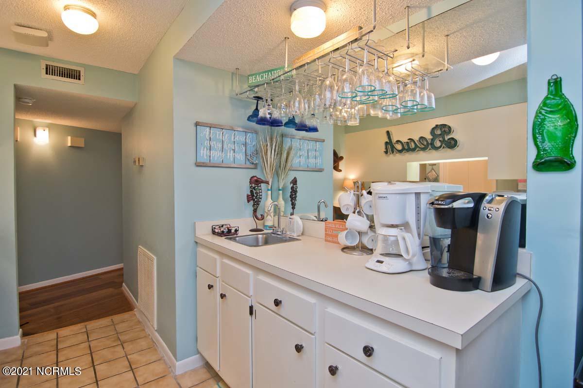 1505 Salter Path Road, Unit 439 Indian Beach, NC 28512 - Photo 12 of 44 Wet bar/coffee bar