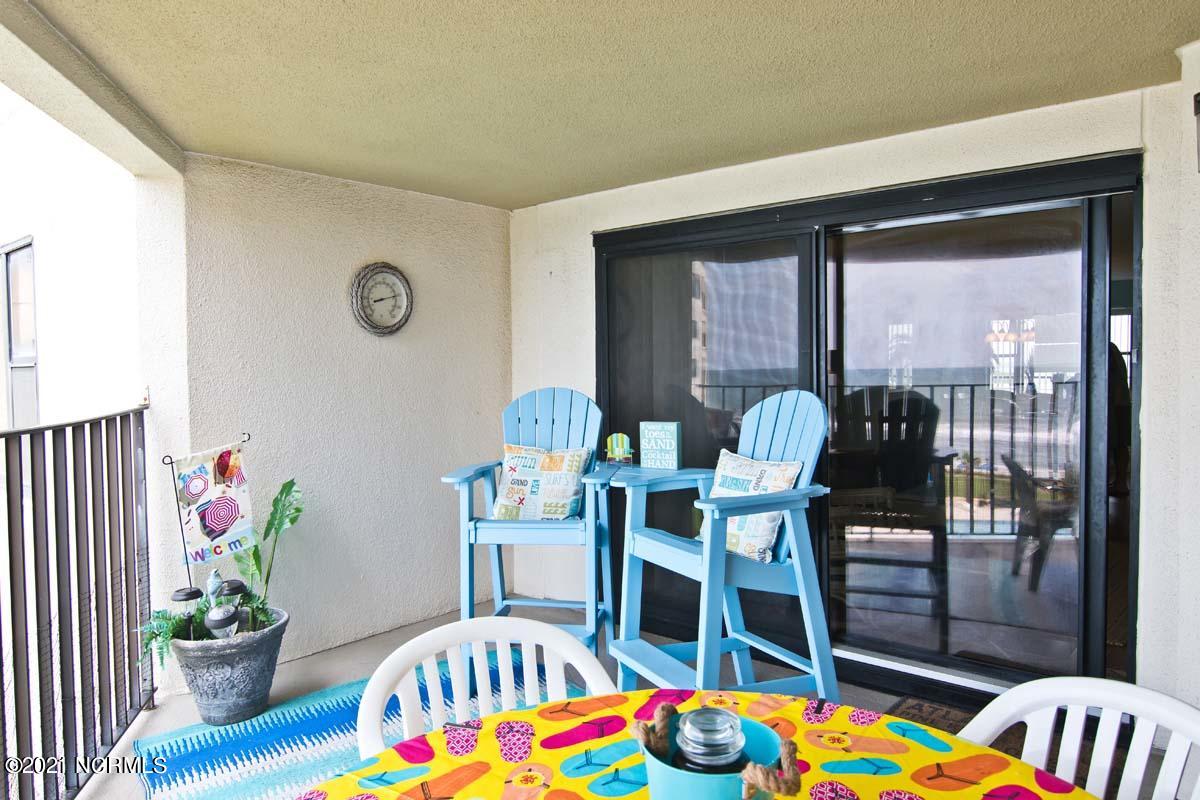 1505 Salter Path Road, Unit 439 Indian Beach, NC 28512 - Photo 14 of 44 Private Balcony