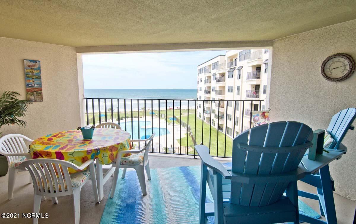 1505 Salter Path Road, Unit 439 Indian Beach, NC 28512 - Photo 15 of 44 Private Balcony