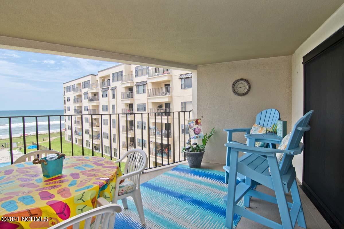 1505 Salter Path Road, Unit 439 Indian Beach, NC 28512 - Photo 21 of 44 Private Balcony