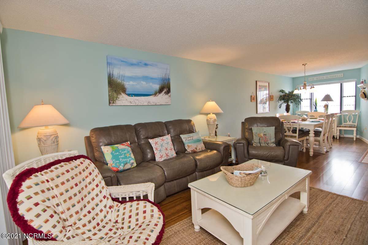 1505 Salter Path Road, Unit 439 Indian Beach, NC 28512 - Photo 5 of 44 Living area North view