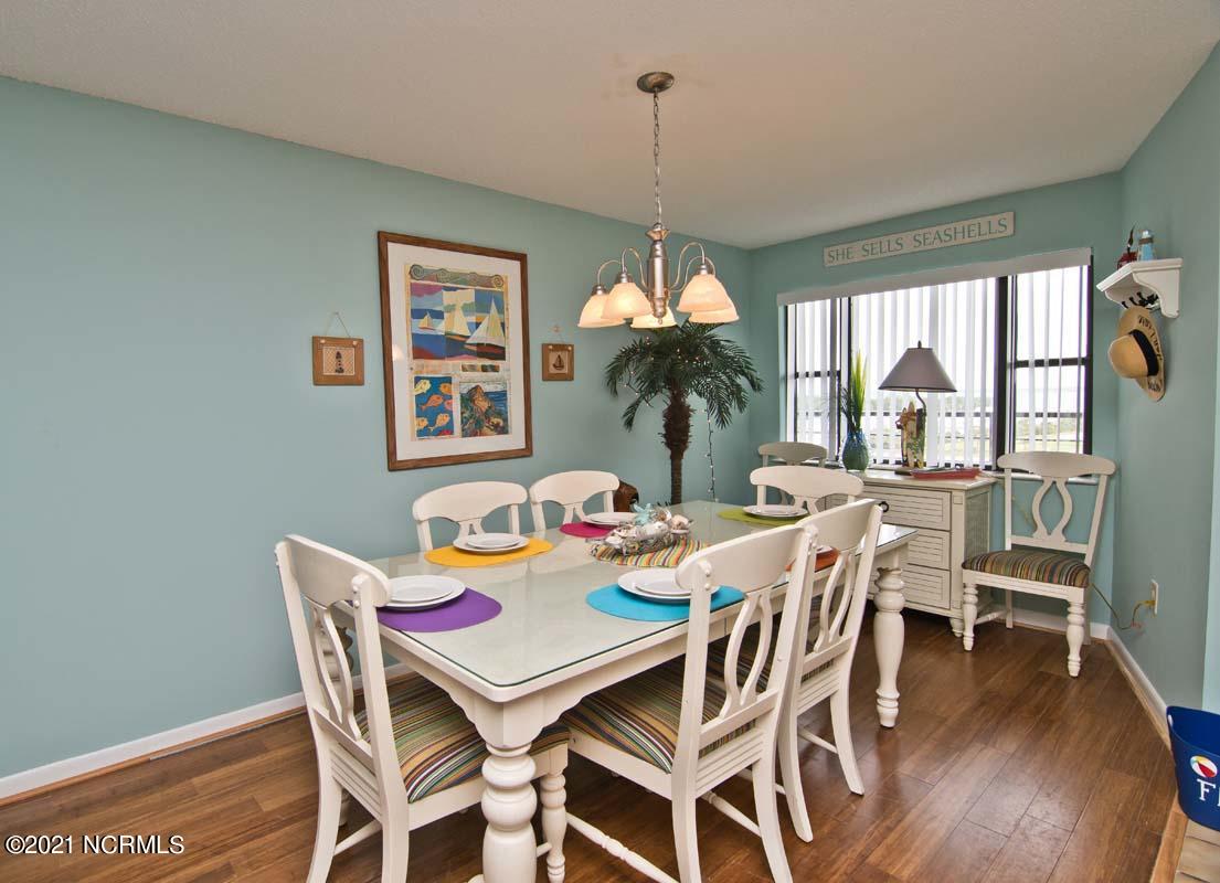 1505 Salter Path Road, Unit 439 Indian Beach, NC 28512 - Photo 8 of 44 Dining Area Looking North