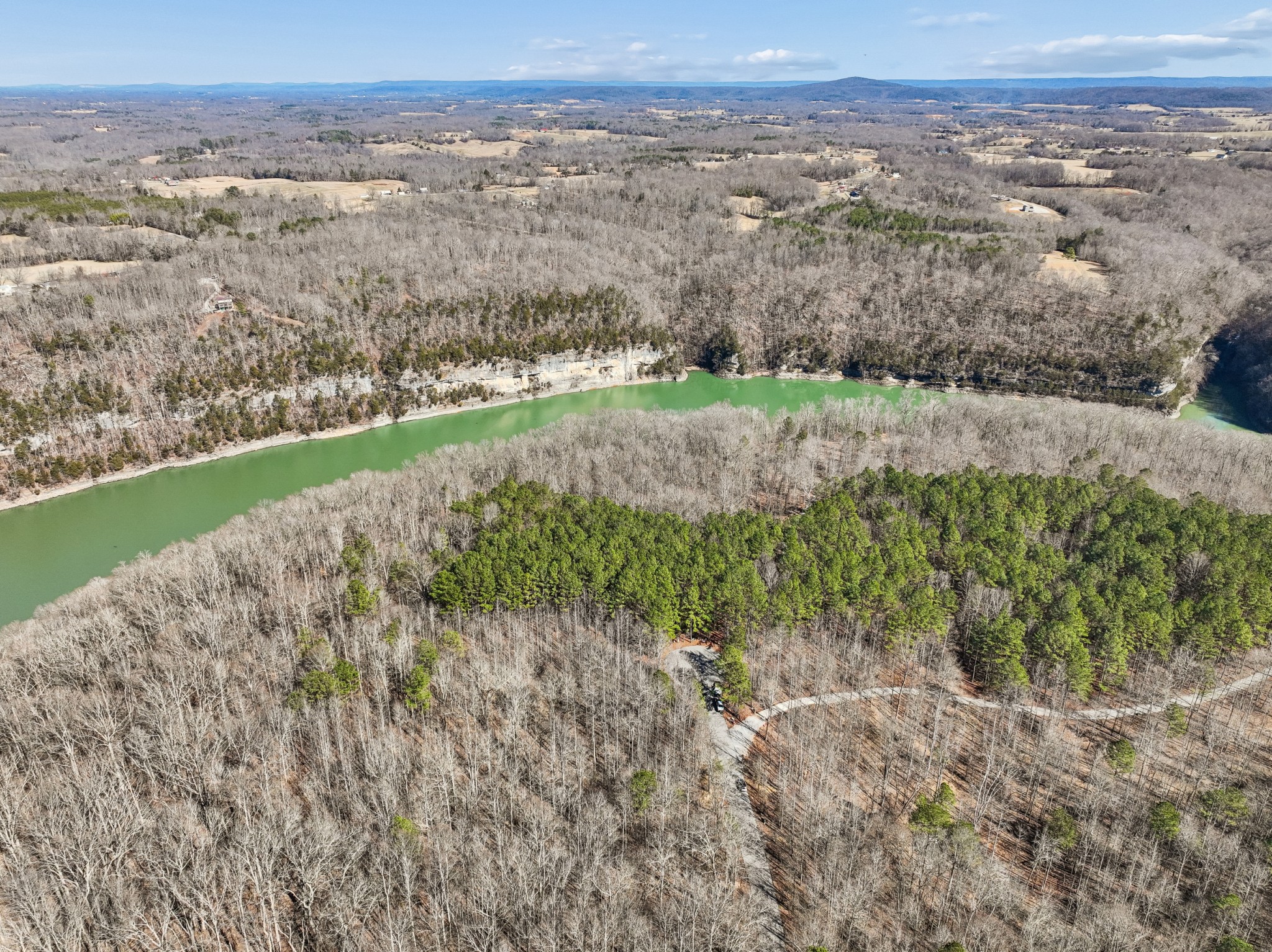 0 Allen Bend Road Smithville, TN 37166 - Photo 15 of 18 a view of a yard with a mountain
