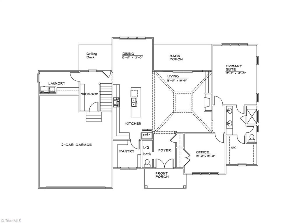 8415 Fairgrove Church Road Browns Summit, NC 27214 - Photo 2 of 4 First Floor