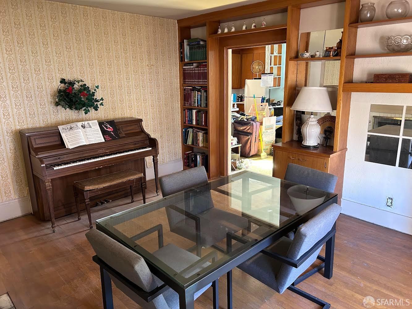 Rawson Street Oakland, CA 94619 - Photo 4 of 10 a living room with furniture and wooden floor