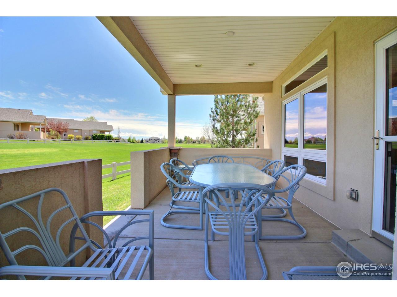 1305 Swainson Road Eaton, CO 80615 - Photo 37 of 40 Large Covered Patio