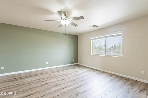 wooden floor in an empty room